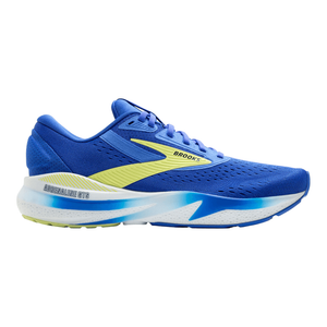 Mens Wide Adrenaline GTS 24 Running Shoes (Cobalt/Neo Yellow/Peacoat)