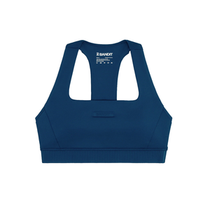 Bandit Womens Stamina Square Neck Bra - Ink Blue - SS26