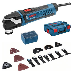 Bosch GOP 40-30 230V Starlock Plus / Starlock Multi-Cutter + 15 accessories with L-Boxx | 0601231071