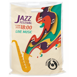 Digital Full Color 1-Sided Plastic Bag - 13" x 18"