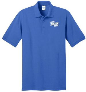 KP55-E Core Blend Jersey Knit Polo – Custom Embroidered Value Polo Shirts