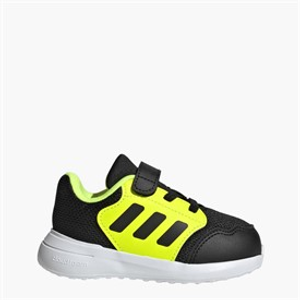 adidas Infant Tensaur Run 3.0 Velcro Trainers Core Black/Core Black/Lucid Lemon
