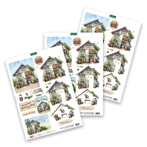Die Cut Decoupage – The Potting Shed (pack of 3)
