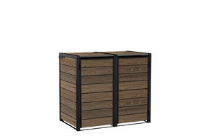 240L Bin Hideaway - Walnut Brown
