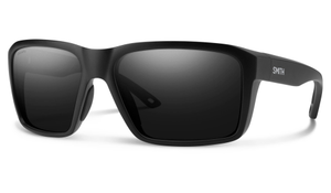 Smith Backcast Sunglasses - Matte Black, Smith ChromaPop Black Polarised
