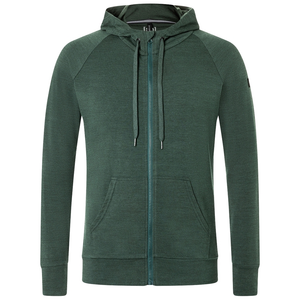 Herren Essential Zipped Hoodie (Grün)