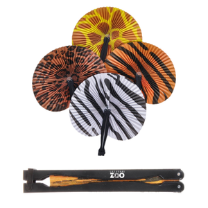 Safari  Paper Fan