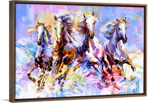 Horses on Waves of Fantasy