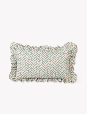 Elsfield Cushion 30X50cm - Cotton, Fern