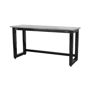 Sealey APMS23 Steel Adjustable Workbench with Stainless Steel Worktop 1830mm - Heavy-Duty