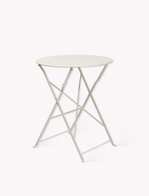 Rive Droite Bistro Table - Steel, Clay, Small