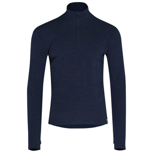 Mens Merino Soft 240 Zip Neck (Navy)