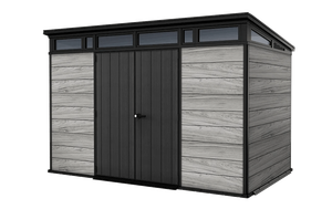 Signature Pent Shed 11x7ft - Storm Grey