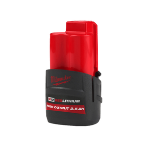 Milwaukee M12HB2.5 12V High Output 2.5Ah Battery 4932480164