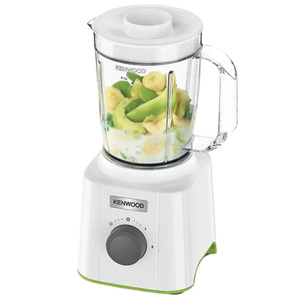 Kenwood Blend Xtract 3-in-1 Jug Blender 1.5L 350W with Smoothie Bottle & Multi-Mill – White