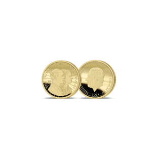 The 2026  William and Catherine 25th Anniversary Gold One Tenth Sovereign