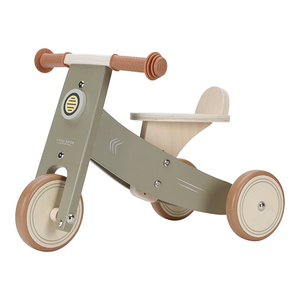 Little Dutch - Wooden Tricycle - Olive