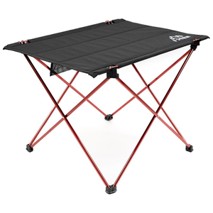 Utendørs Lightweight Camping Table (Black)
