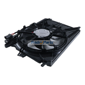 Engine Radiator Cooling Fan Assembly 68552370AA for Jeep Renegade Fiat 500X 2019-2023 L4 1.3L - North American Version