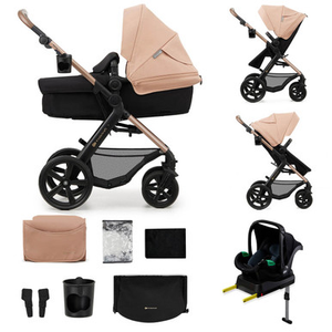 Kinderkraft Moov 2 4-in-1 Travel System - Beige