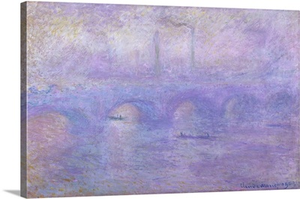 Waterloo Bridge In Fog, 1899-1901