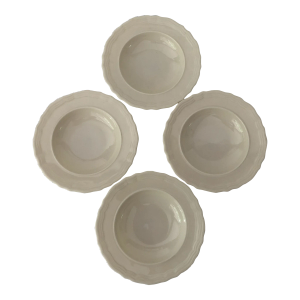 Vintage Lenox Ivory Fine China Berry Bowls- Set of 4
