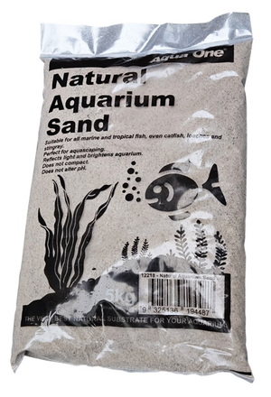 Aquaone Natural Aquarium Sand 5kg