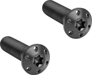 Arlen Ness Brake Caliper Mounting Bolts In Black For 2008-2026 Touring, 2015-2026 Softail & 2000-2022 XL Sportster (300-918)