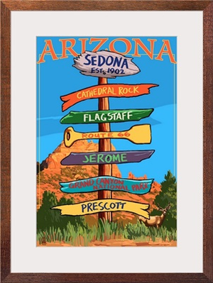 Sedona, Arizona, Destination Signpost