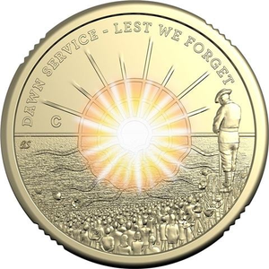 Ra Mint - 2026 Dawn Service $2 'C' Mintmark Coloured Uncirculated Coin