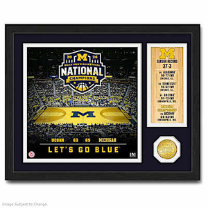 Michigan Wolverines 2026 NCAA National Champions Wall Decor