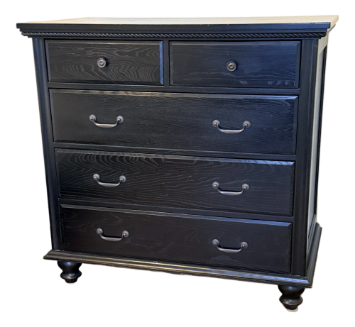 restoration hardware black dresser Curva 8-Drawer Double Dresser-Black HOMSEE Restoration hardware dresser- this is