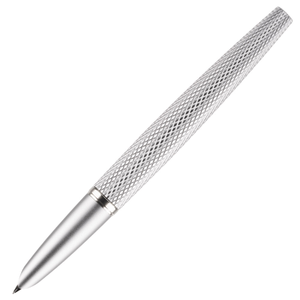 Diplomat Viper Guilloche Fountain Pen Silver
