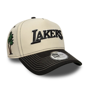 LA Lakers NBA City Icon Cream 9FORTY E-Frame Adjustable Cap