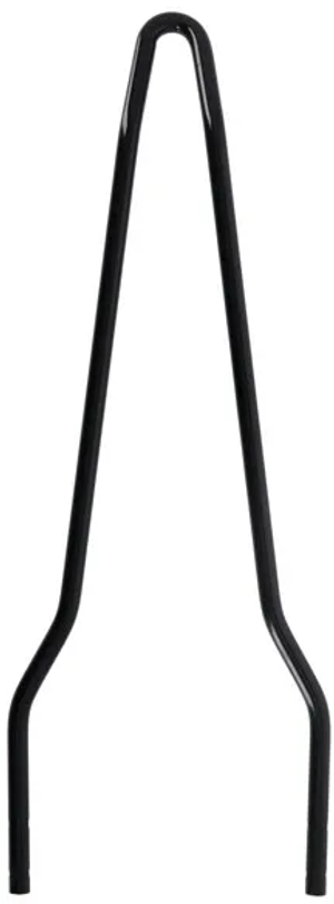 Westland Customs, New Old School Sissy BAR. Wide, Black (285026B)