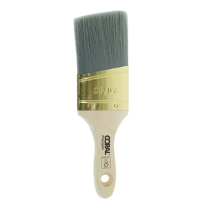 Coral Precision Angled Oval Stubby Brush