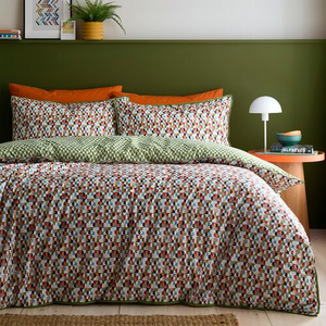 KING SIZE DUVET COVER Appletree Star Geo
