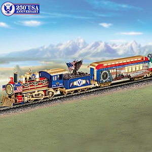 Salute To America 250th Anniversary Model Train Collection