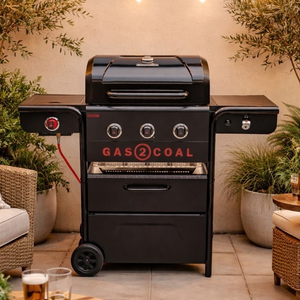 Char-Broil Gas2Coal 3 Special Edition Hybrid BBQ