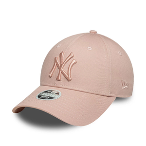 New York Yankees Womens MLB League Essential Pastel Pink 9FORTY Adjustable Cap