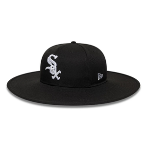 Chicago White Sox MLB 6 Panel Black Fitted Bucket Hat
