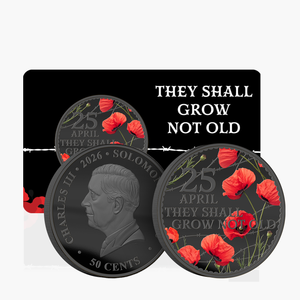 Gallipoli Remembrance - 'They Shall Grow Not Old' 2026 Limited Edition BU Coin
