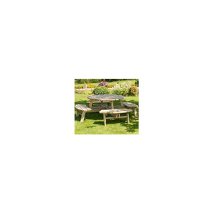 ZEST ROSE ROUND PICNIC TABLE 00006
