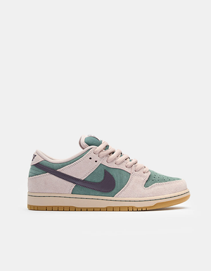 Nike SB Dunk Low Pro Skate Shoes - Mineral Slate/Dark Raisin/Particle Rose