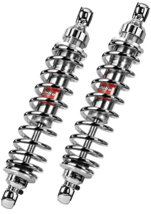 Bitubo WME Series 11.5 Inch Rear Shocks In Chrome For Harley Davidson 1992-2019 Sportster Models (HD025WME03)