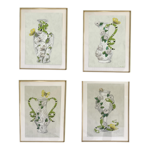Palace Walls Jar, Set of 4