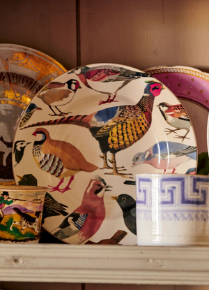 British Birds Medium Dinner Plate, 8.5 Inch