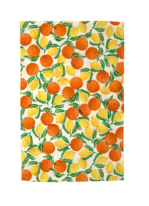 Oranges & Lemons Tea Towel