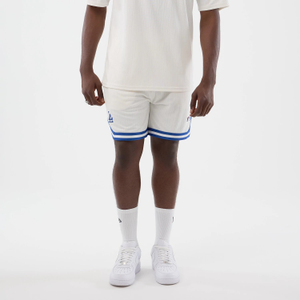 LA Dodgers MLB Arch Open White Oversized Shorts