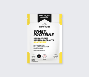 Whey Protéine - Unidose - Sans sucres ajoutés - Vanille
